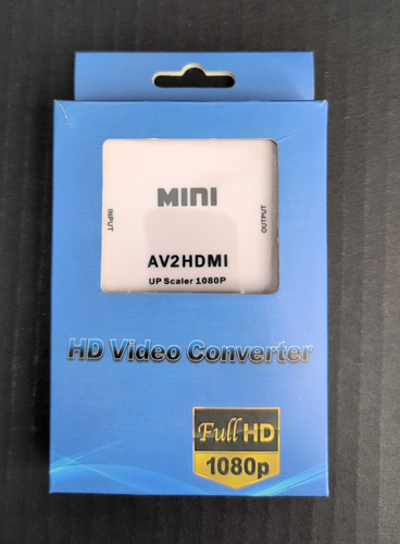 Mini box av2hdmi - mini, av