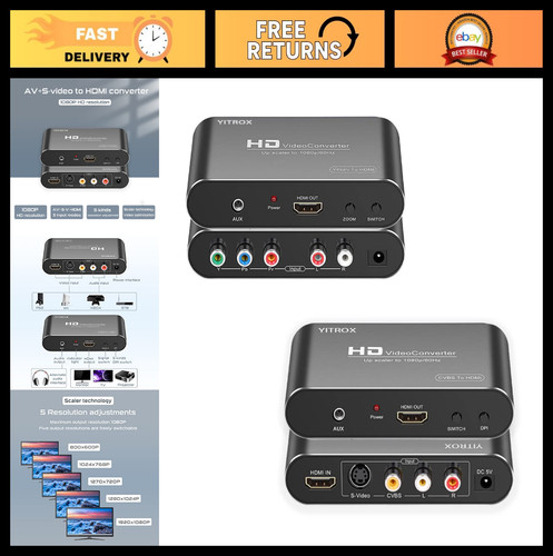 Hdmi video to - av,