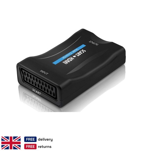Scart hdmi converter - scart,