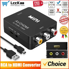 RCA to HDMI Converter AV to