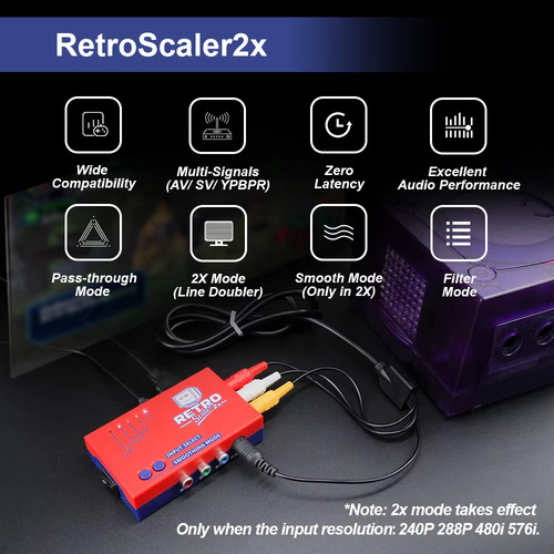 Retroscaler2x hdmi - retroscaler2x, to